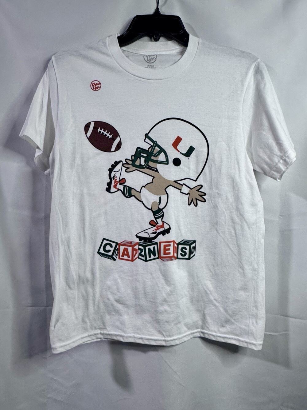 Miami Hurricanes T-Shirt Youth Large